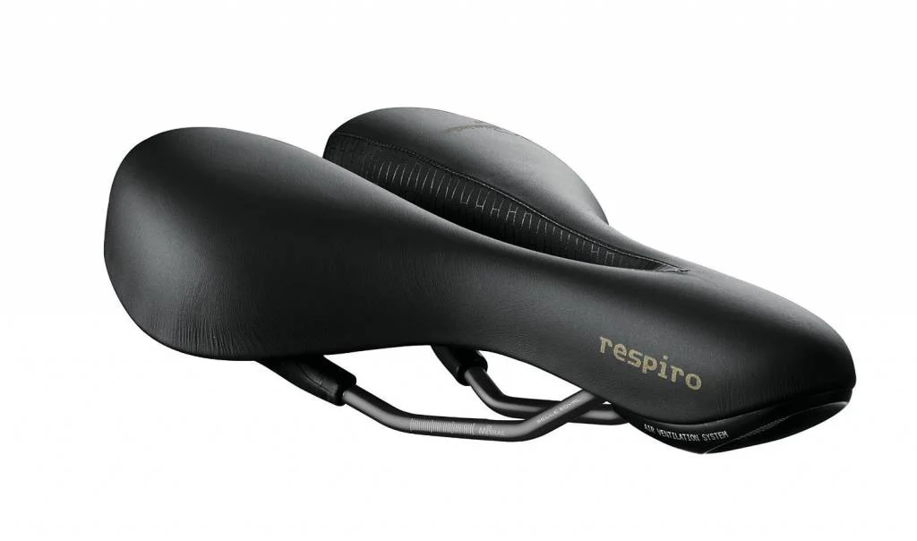 Selle Royal Zadel Respiro Moderate Leer Dames Zwart