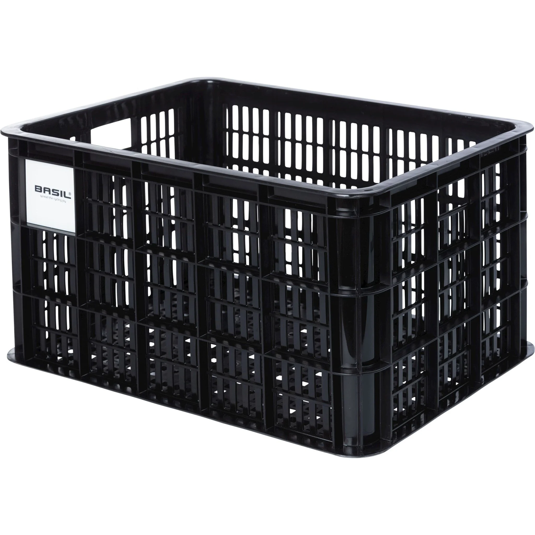 Gerecyclede Fietskrat Crate L 40.0 Liter Black