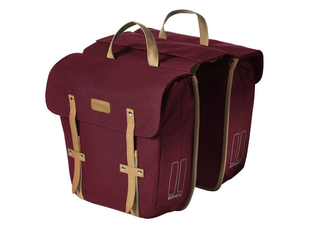 Basil Portland Slimfit Dubbel 29L Rood