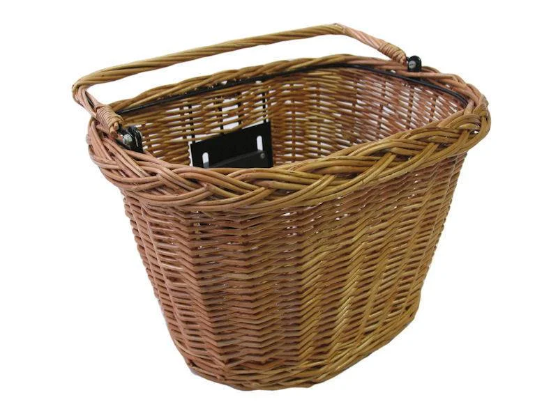 Fietsmand Basil Riet Afneembaar Voor Wicker Basilimply Naturel zonder bevestiging