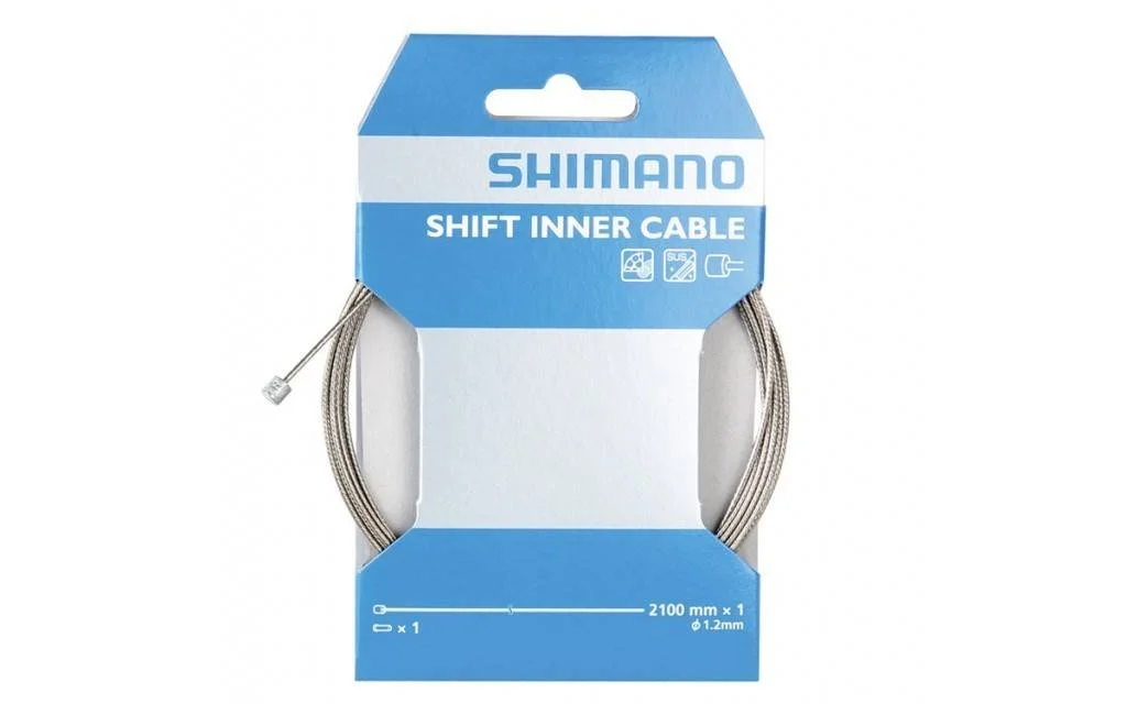 Shimano Derailleurkabel Binnen SIS 2100- 1,2 mm RVS 10 Stuks