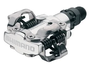 Shimano Pedaalset Shimano SPD M520 met plaatjes SM-SH51 - zilver