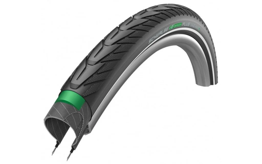 Schwalbe Buitenband Schwalbe Energizer Plus 37-622 (28x3/8) - Zwart met Reflectie