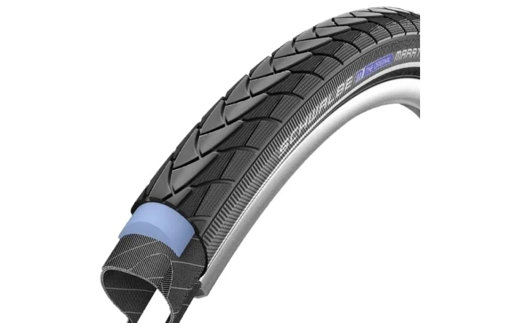 Schwalbe buitenband 28x1 1-2 40-635 reflectiemarathon plus smartguard zwart