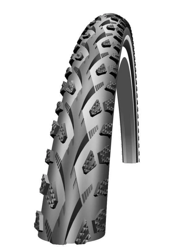 Schwalbe Buitenband Schwalbe 47-559 (26x1.75) - Zwart met Reflectie