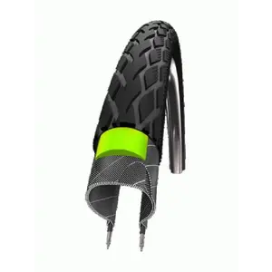 Schwalbe Buitenband Schwalbe Marathon GreenGuard 37-590 - Zwart met Reflectie