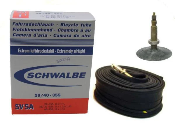 Schwalbe binnenband 18 inch 18x1.3-8-1.75 (32-47-355-400) frans ventiel (SV5A) 40 mm