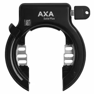 AXA AXA Ringslot Solid Plus + Zwart