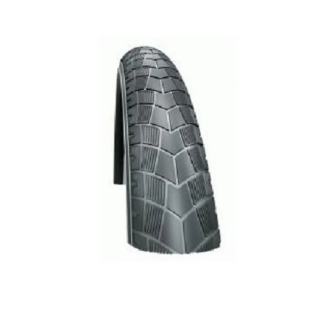 Schwalbe Buitenband Schwalbe Big Apple RaceGuard 28x2.15" / 55-622- Zwart met reflectie
