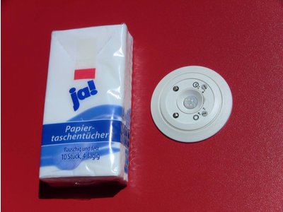 ecos 230V Präsenzmelder PM/230V/5 mit fester Nachlaufzeit 10 Min, OHNE Lichtmessung, für Höhen bis 5 Meter