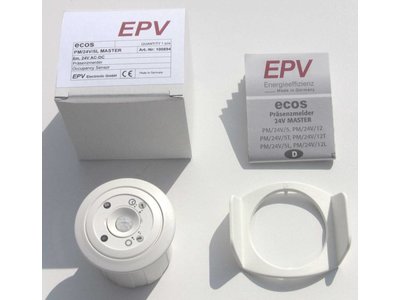 ecos Extension occupancy sensor PM/24V/5 SLAVE. Can be combined with all 24V MASTER sensors