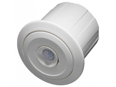 ecos 24V Präsenzmelder PM/24V/5 MASTER mit fester Nachlaufzeit 10 Min, OHNE Lichtmessung, für Höhen bis 5 Meter