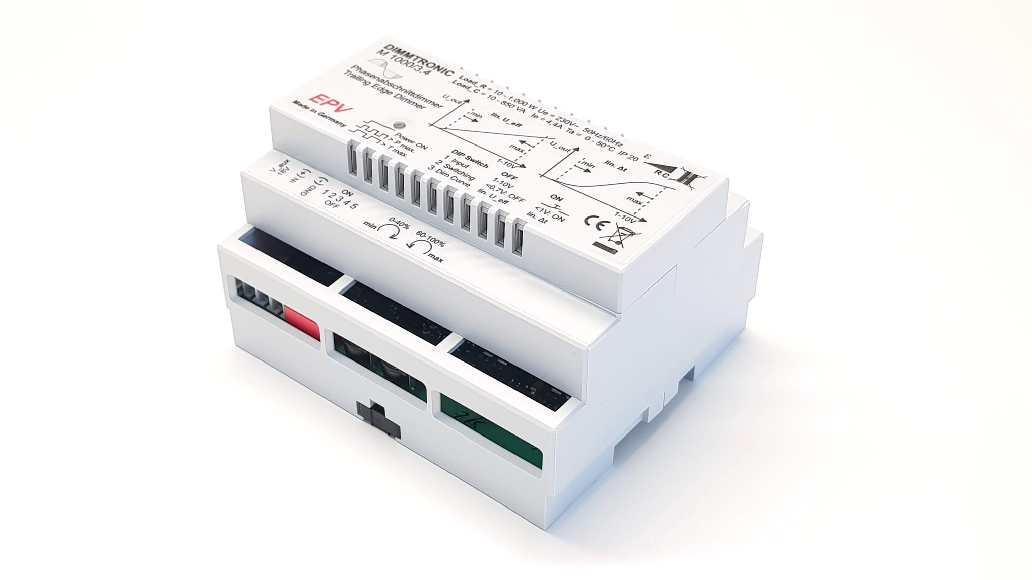 Phasenabschnittsdimmer 220-240V AC 5W-300W inkl. Abdeckung