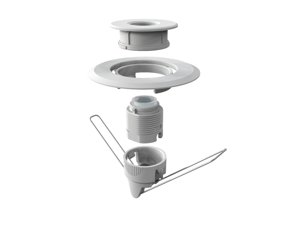 occy® Detector de presencia/movimiento occy® Smart Home de 24 V para controles de hogares inteligentes