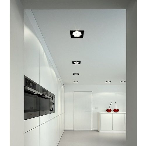 Trimless plafond inbouwarmaturen