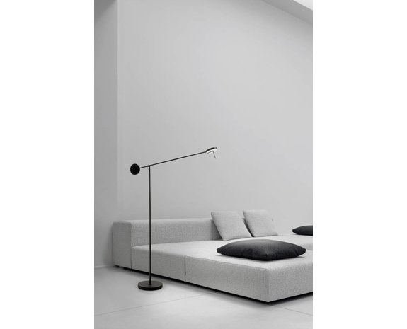 Invisible Led Floor Lamp Black 9watt 1650mm Dirks Lichtadvies