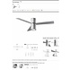 Leds-C4 Formentera Ø1320mm alu gray with remote control and E-27 lighting (L) Leds-C4 Formentera Ø1320mm alu gray with remote control and E-27 lighting (L)