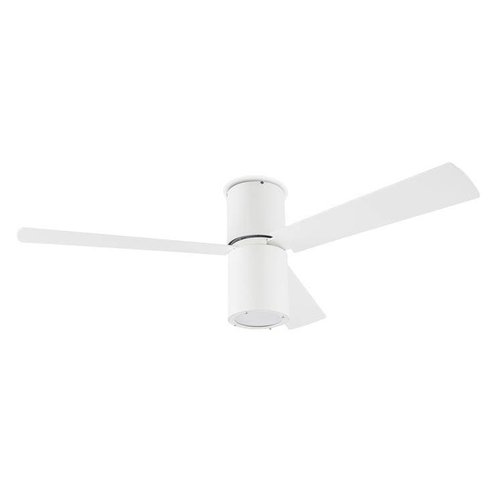 Forlight - Leds C4 Formentera ceiling fan white with remote control and lighting