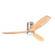 Leds-C4 Stem ceiling fan natural walnut wood with LED lighting Leds-C4 Stem ceiling fan natural walnut wood with LED lighting