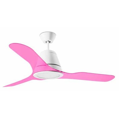 Forlight - Leds C4 Tiga ceiling fan white with remote control and LED lighting