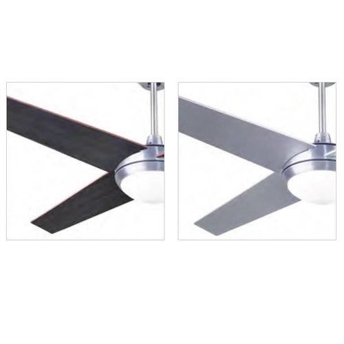 Forlight - Leds C4 Hawaii ceiling fan satin nickel with lighting