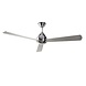 Leds-C4 Tupai Ø1320mm fan in satin nickle with remote controll Leds-C4 Tupai Ø1320mm fan in satin nickle with remote controll