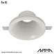 NAMA Fos03 trimless plaster recessed spot round for Ø50mm Led NAMA Fos03 trimless plaster recessed spot round for Ø50mm Led