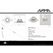 NAMA Fos03 trimless plaster recessed spot round for Ø50mm Led NAMA Fos03 trimless plaster recessed spot round for Ø50mm Led