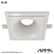 NAMA Fos 04 trimless plaster recessed spot round for Ø50mm LED NAMA Fos 04 trimless plaster recessed spot round for Ø50mm LED