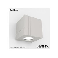 Mondi Down gips led wandlamp 230Volt-GU10