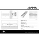 NAMA Linear 02 Up-down gips led wandlamp 230V 2xE-14 NAMA Linear 02 Up-down gips led wandlamp 230V 2xE-14