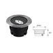 Leds-C4 Gea Power Led Uplight ronde grondspot 18Watt richtbaar RVS Leds-C4 Gea Power Led Uplight ronde grondspot 18Watt richtbaar RVS