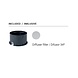 Leds-C4 Gea Power Led Uplight ronde grondspot 18Watt richtbaar RVS Leds-C4 Gea Power Led Uplight ronde grondspot 18Watt richtbaar RVS
