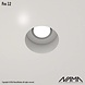 NAMA Fos12 trimless gips inbouwspot verdiept rond voor Ø50mm led NAMA Fos12 trimless gips inbouwspot verdiept rond voor Ø50mm led