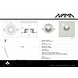 NAMA Fos12 trimless gips inbouwspot verdiept rond voor Ø50mm led NAMA Fos12 trimless gips inbouwspot verdiept rond voor Ø50mm led