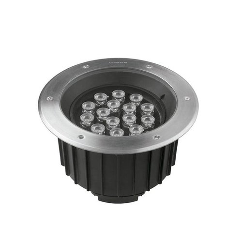 Leds-C4 Gea Power Led Pro grondspot  37,9Watt richtbaar RVS  3000-4000K