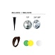 Leds-C4 Micro spotlight 3Watt with ground pin and various accessories Leds-C4 Micro spotlight 3Watt with ground pin and various accessories