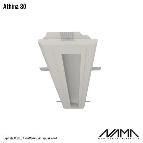 NAMA Athina 80 trimless complete recessed LED profile 80cm