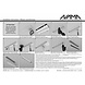 NAMA Athina 80 trimless complete recessed LED profile 80cm NAMA Athina 80 trimless complete recessed LED profile 80cm