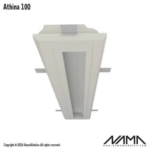 NAMA Athina 100 trimless complete recessed LED profile 100cm