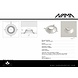 NAMA Fos17 trimless plaster recessed spot round for Ø111mm NAMA Fos17 trimless plaster recessed spot round for Ø111mm