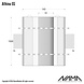 NAMA Athina 01 trimless koppelbaar inbouw Led profiel 150cm recht NAMA Athina 01 trimless koppelbaar inbouw Led profiel 150cm recht