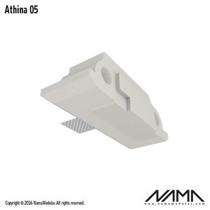 NAMA Athina 05 trimless end piece right