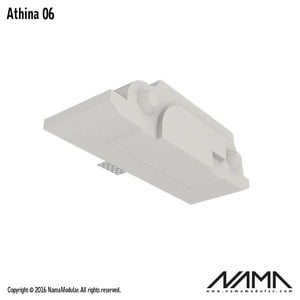 NAMA Athina 06 trimless end piece left