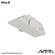 NAMA Athina 06 modulair trimless eindstuk links NAMA Athina 06 modulair trimless eindstuk links