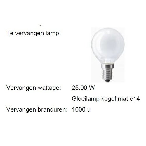 Megaman LED MM11069 kogellamp 2.9W (25W) 1800-2700 E-14 dimbaar