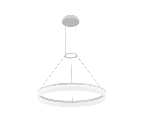Grok Circ led hanglamp Ø600mm wit