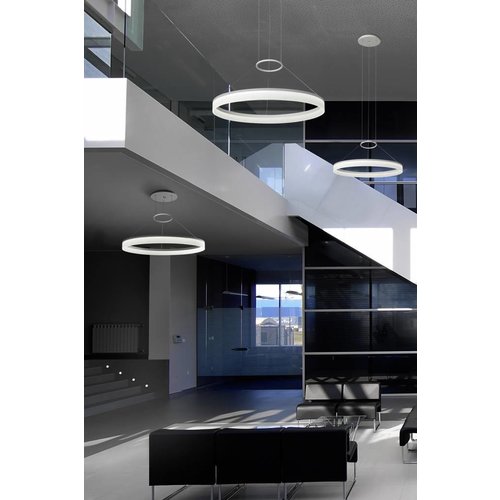 Leds-C4 Circ chandelier Ø800mm white