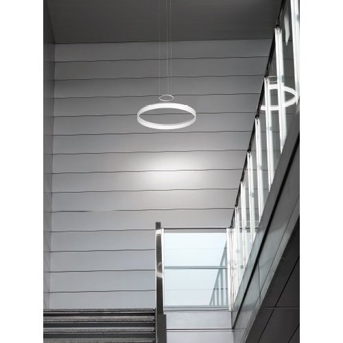 Leds-C4 Circ led hanglamp Ø800mm wit