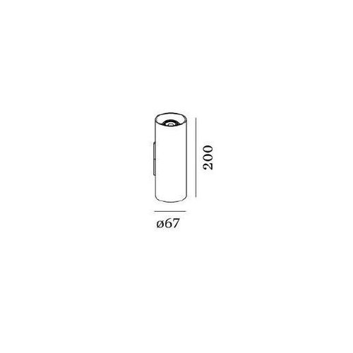 Wever-Ducre Ray Mini 2.0 PAR16 wandarmatuur up/down schijnend 230Volt 2 x GU10